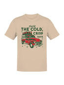 Officially Licensed Coca Cola Cold Crisp Vintage Men's T-shirt