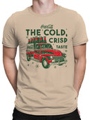 Officially Licensed Coca Cola Cold Crisp Vintage Men's T-shirt