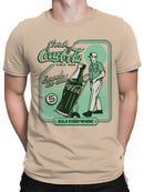 Officially Licensed Coca Cola Vintage Sign Design Men's T-shirt
