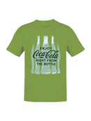 Officially Licensed Coca Cola Enjoy Coke Bottle Art Men's T-shirt