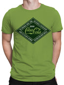 Officially Licensed Coca Cola Vintage Refreshment Logo Men's T-shirt
