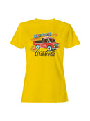 Officially Licensed Coca Cola Classic Tacos Truck Art Women's T-shirt