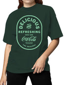 Officially Licensed Coca Cola Delicious and Refreshing 1886 Women's T-shirt