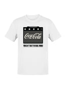 Officially Licensed Coca Cola Amplifier Design Art Men's T-shirt