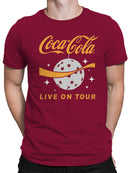 Officially Licensed Coca Cola Disco Tour Night Men's T-shirt