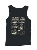 The World's Most Dangerous Sharks Men's Tank Top