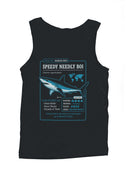Speedy Needly Boi Shark Facts Men's Tank Top