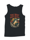 The Reef Don't Sleep Shark Design Men's Tank Top