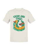 Chill Vibes: Shark & Duck Fun Men's T-shirt
