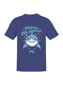 You're Fin-Tastic Cute Shark Design Men's T-shirt