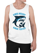 Kinda Moody Kinda Toothy Shark Men's Tank Top