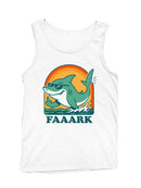Cool Shark Sunset Attitude Men's Tank Top