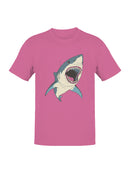 Ferocious Great White Attack Men's T-shirt