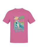 Fintastic Getaway Shark Paradise Men's T-shirt