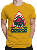 Talk Sharky to Me Graphic Men's T-shirt