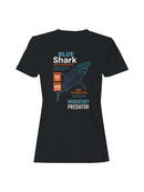 Blue Shark Migratory Predator Women's T-shirt