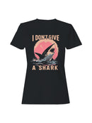 Bold Shark Attitude Graphic Women's T-shirt