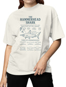 Hammerhead Shark Types and Traits Women's T-shirt
