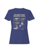 The World's Most Dangerous Sharks Women's T-shirt