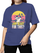 Jawsome Sunset Shark Vibes Women's T-shirt