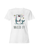 Cute Hammerhead Mermaid - Nailed It! Women's T-shirt