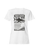 Tiger Shark: Serrated Teeth & Conservation Women's T-shirt