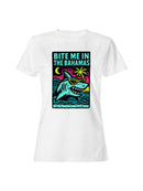 Bahama Shark Sunglasses Art Women's T-shirt