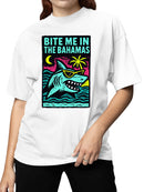 Bahama Shark Sunglasses Art Women's T-shirt