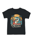 Finfluencer in Paradise Design Youth's T-shirt