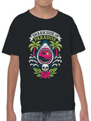 Sharkside of Paradise Design Youth's T-shirt