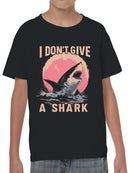 Bold Shark Attitude Graphic Youth's T-shirt
