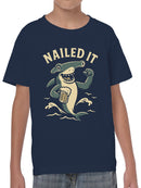Nailed It Hammerhead Celebration Youth's T-shirt