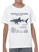 Whale Shark Anatomy and Habitat Youth's T-shirt