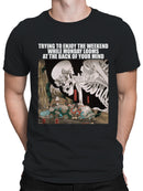 Weekend Blues with Looming Monday Men's T-shirt