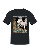 Skeleton in Closet Ukiyo-e Humor Men's T-shirt