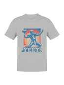 Retro Football Yeet Design Men's T-shirt