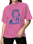 Retro "GURRRL" Phone Talk Women's T-shirt