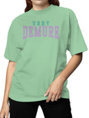 Very Demure Vintage Typography Women's T-shirt