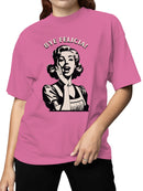 Retro "Bye Felicia!" Graphic Women's T-shirt