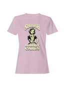 Shhh Nobody Cares Retro Graphic Women's T-shirt