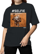 Mars Rover #Selfie NASA Image Women's T-shirt
