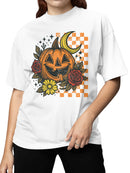 Pumpkin Moonlit Halloween Delight Women's T-shirt