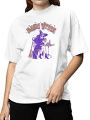 Coffee-Sipping Basic Witch Women's T-shirt