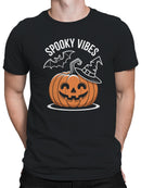 Spooky Vibes Halloween Pumpkin Men's T-shirt