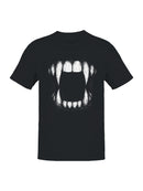 Vampire Fangs Grunge Art Men's T-shirt