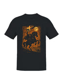 Headless Horseman Halloween Night Men's T-shirt