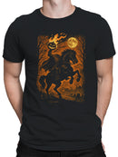 Headless Horseman Halloween Night Men's T-shirt
