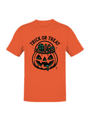 Spooky Trick or Treat Pumpkin Men's T-shirt