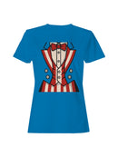 Patriotic Tuxedo Women's T-shirt
