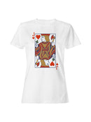 Jack of Hearts Playing Card Art Women's T-shirt